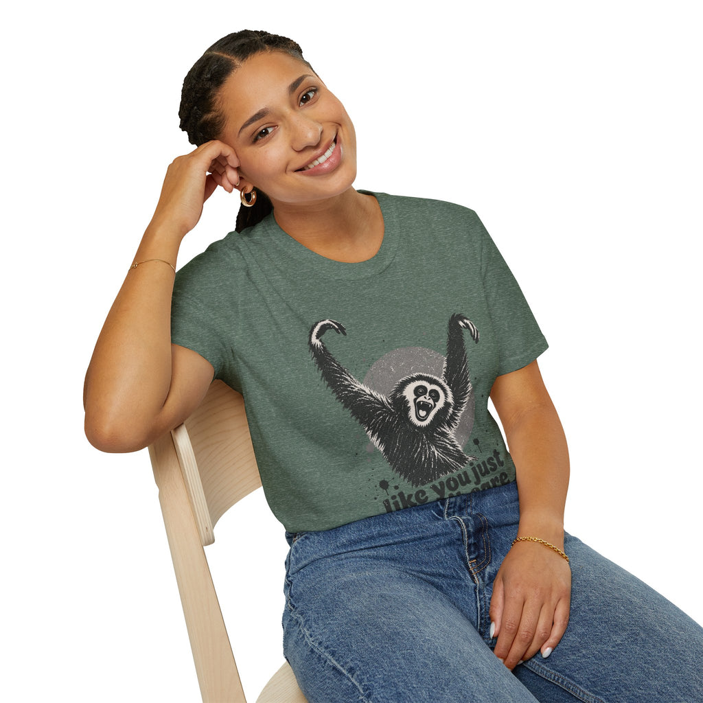 Gibbon 'Like You Just Don't Care' Graphic T-Shirt
