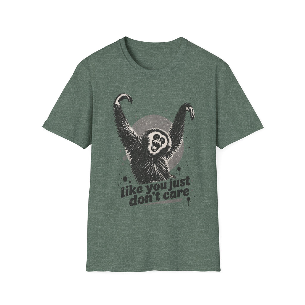 Gibbon 'Like You Just Don't Care' Graphic T-Shirt
