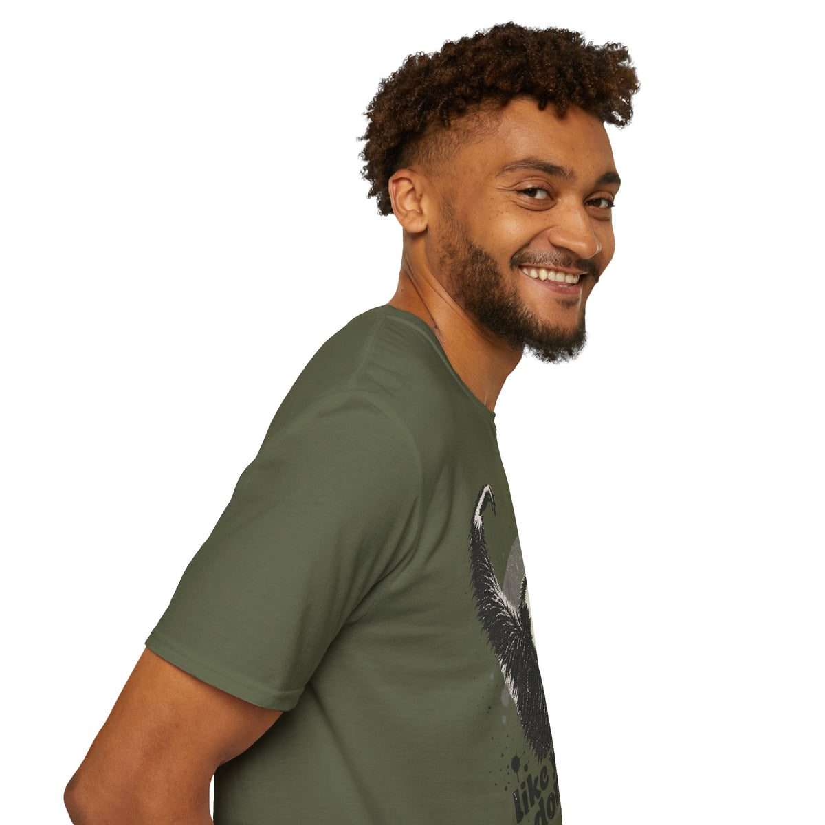 Gibbon 'Like You Just Don't Care' Graphic T-Shirt