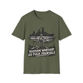 Graphic T-Shirt — "Russian Warship, Go F*** Yourself" Protest Tee