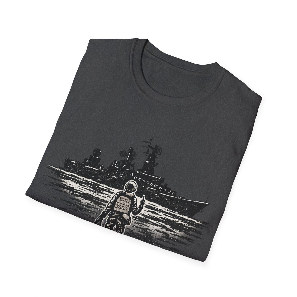 Graphic T-Shirt — "Russian Warship, Go F*** Yourself" Protest Tee