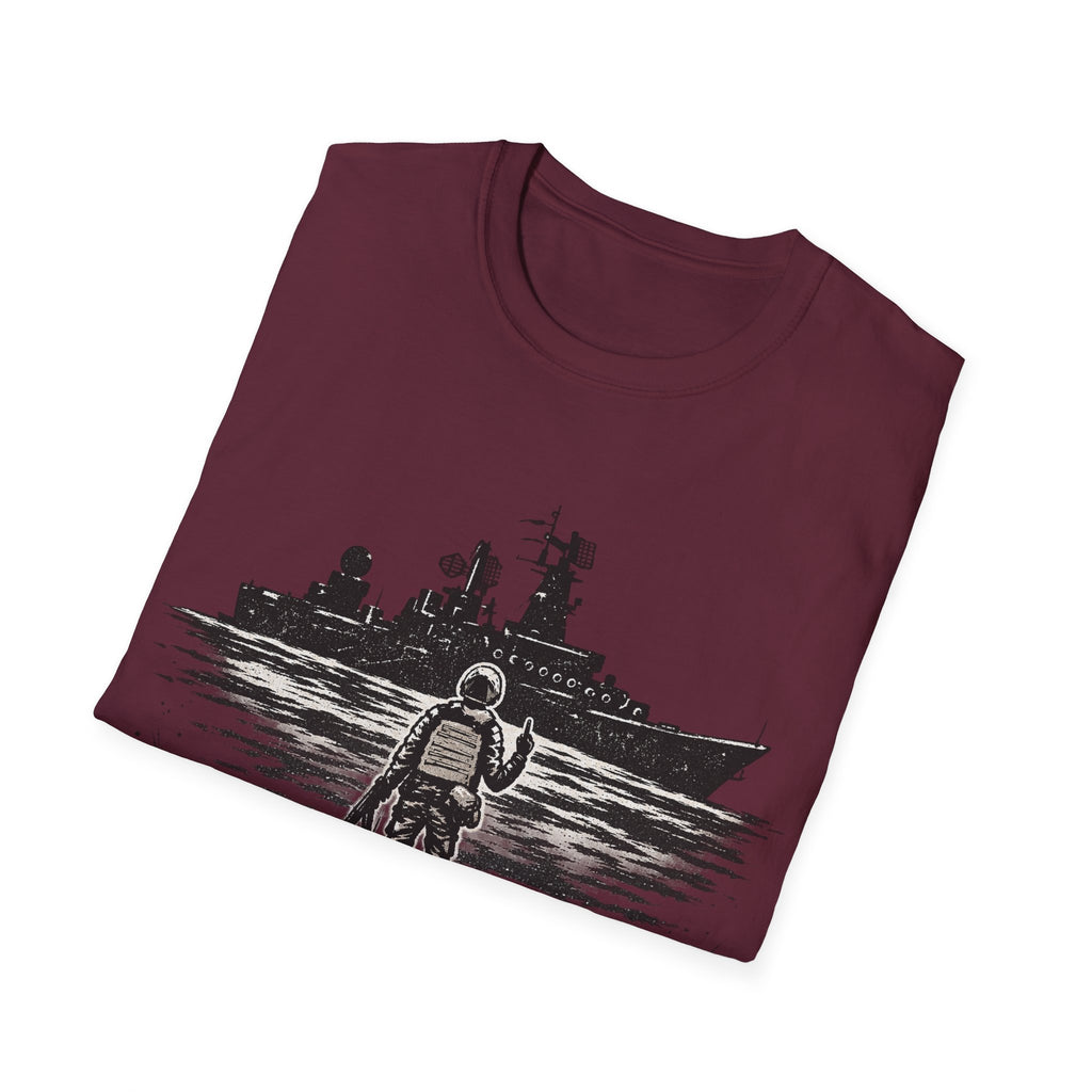 Graphic T-Shirt — "Russian Warship, Go F*** Yourself" Protest Tee