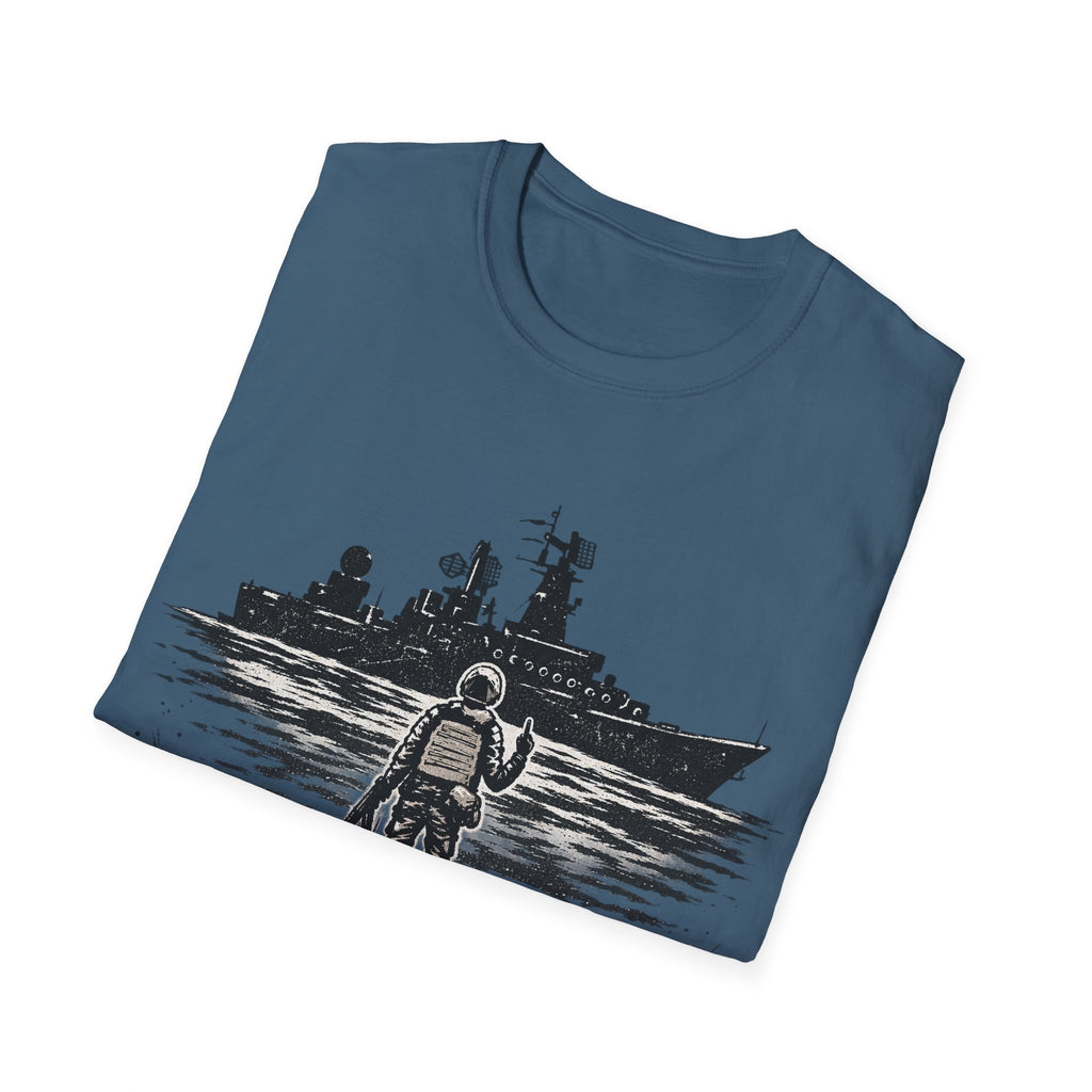 Graphic T-Shirt — "Russian Warship, Go F*** Yourself" Protest Tee